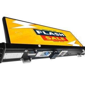 P2 P2.5 P3 P4 P5 Double Sided Taxi Top LED Display Signs 320X960 Car Bus Taxi Roof Top LED Display Advertising Screens Manufacturer for Mobile Digital Media - Image 3