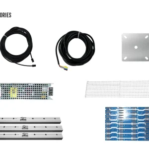 P2.6 P2.9 P3.9 P4.8 Outdoor Indoor Transparent LED Screen Rental Flexible Curved Outdoor Rental Transparent LED Display 500X1000 - Image 7