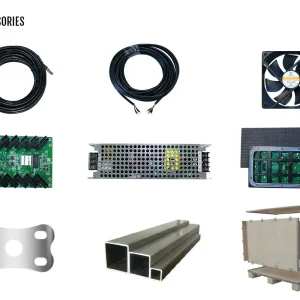 Outdoor Front Maintenance LED Screen P4 P4.44 P5 P5.71 P6.67 P8 P10 Aluminum Outdoor Front Service LED Display High brightness 6500nits-12000nits - Image 4
