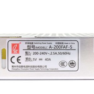 CZCL A-200FAF-5 Power Supply with CE Certificate - Image 6