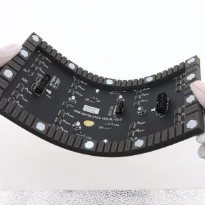 P4 Outdoor Soft Flexible LED Module IP65 High Waterproof P4 Indoor 256x128mm Full Color LED Screen Soft Flexible LED Module LED Display Panel 160x320 - Image 5
