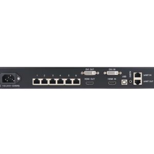 Novastar MCTRL700 LED Screen Video LED Control Box NovaStar Shop MCTRL4K NovaStar MCTRL700 is an LED display controller that supports 1x DVI input, 1x HDMI input, 1x audio input, and 6x Ethernet outputs. - Image 2