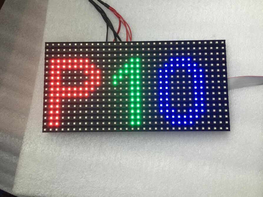 26枚 P10 LED パネル 320x160mm 32x16ピクセル 320*160mm P10 LED Screen Panel Module 32*16 Pixels 1/8 Scan