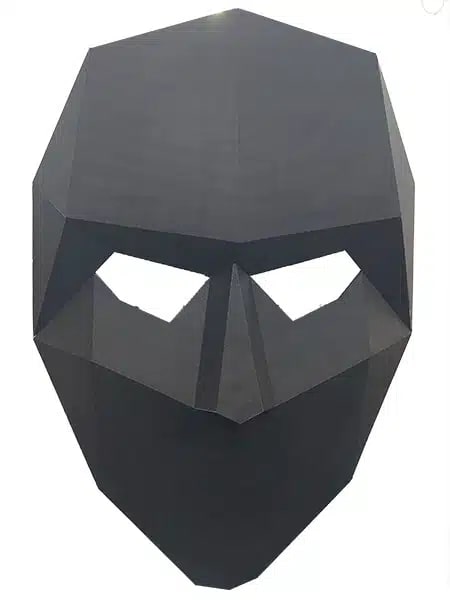 Face shape led screen 001 Face shape led screen 001