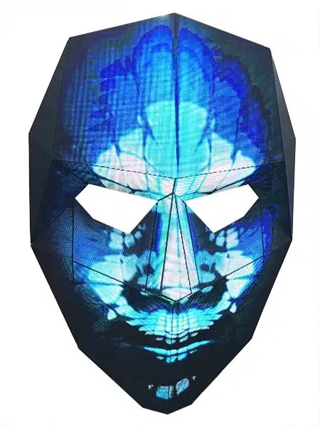 Face shape led screen 002