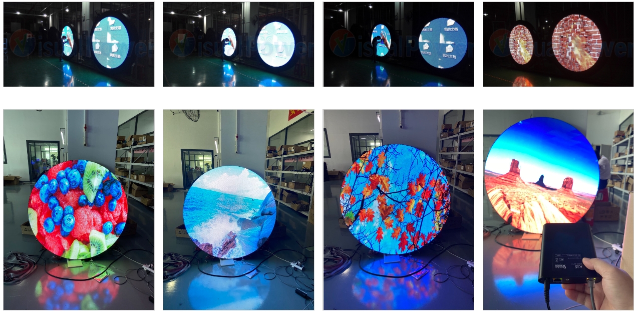 Round circle led display Round circle led display