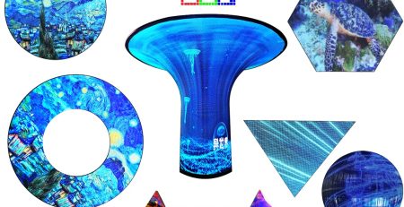 special shape LED display